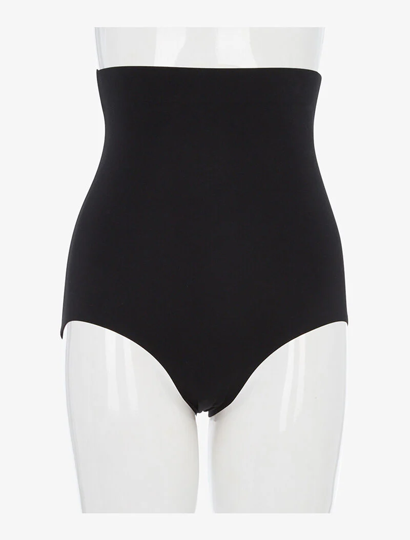 Hoge taille corrigerende slip - zwart