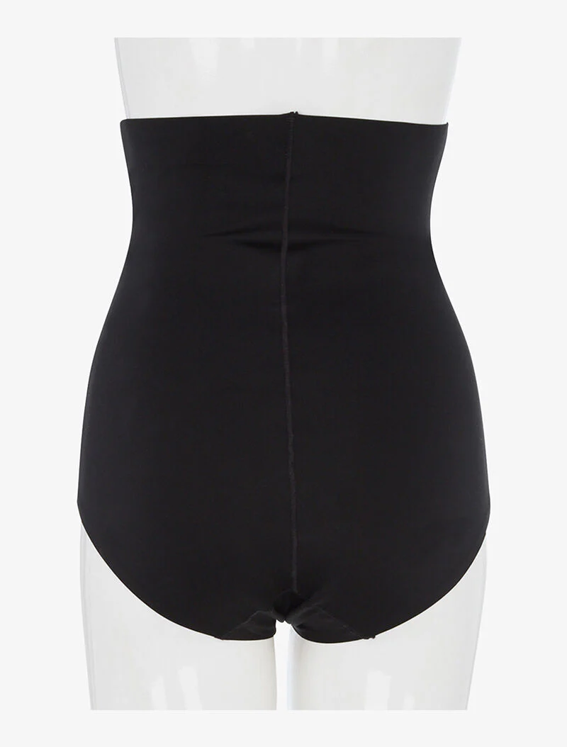 Hoge taille corrigerende slip - zwart - Image 2