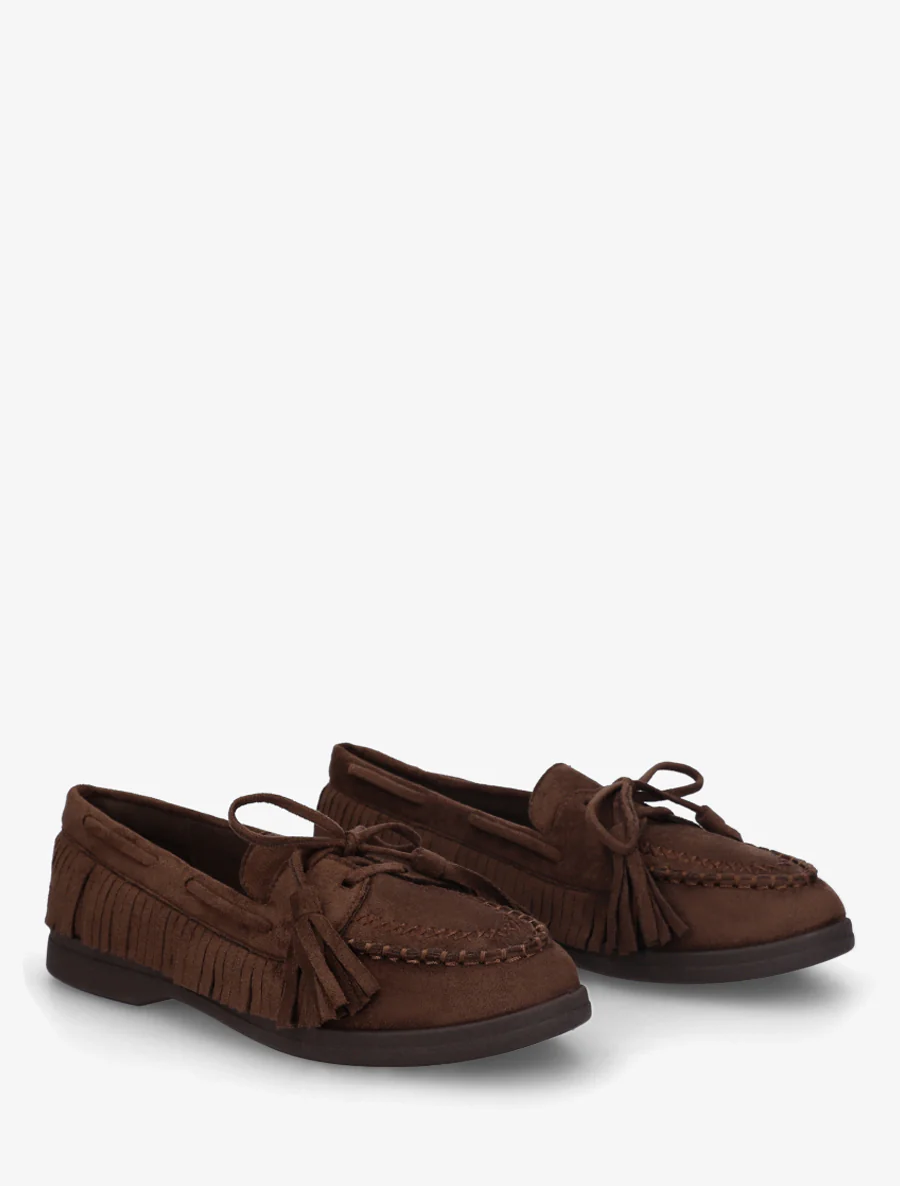 Fringes suède loafers - Bruin - Image 4