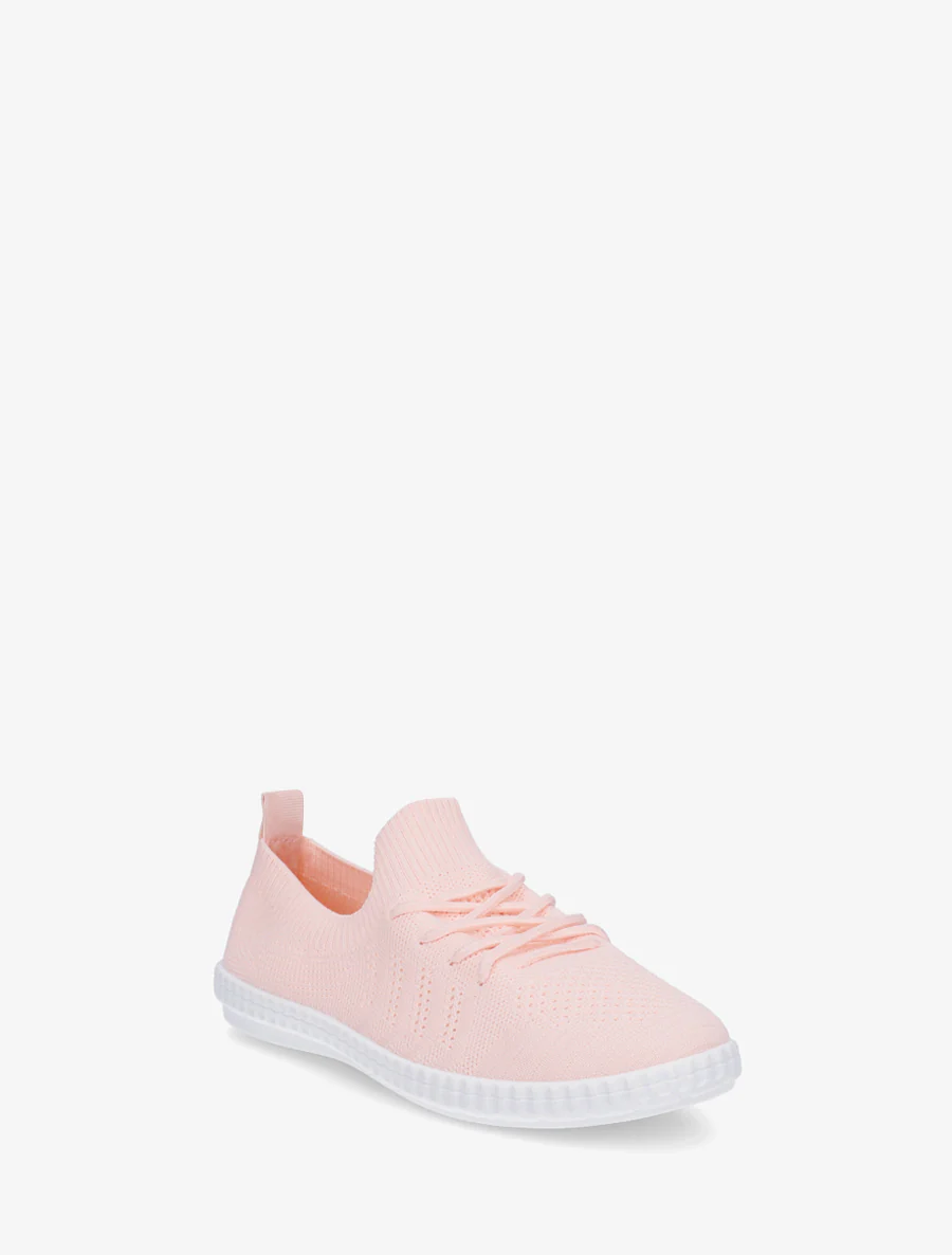 Gehaakte stoffen tennisschoenen - Roos - Image 2