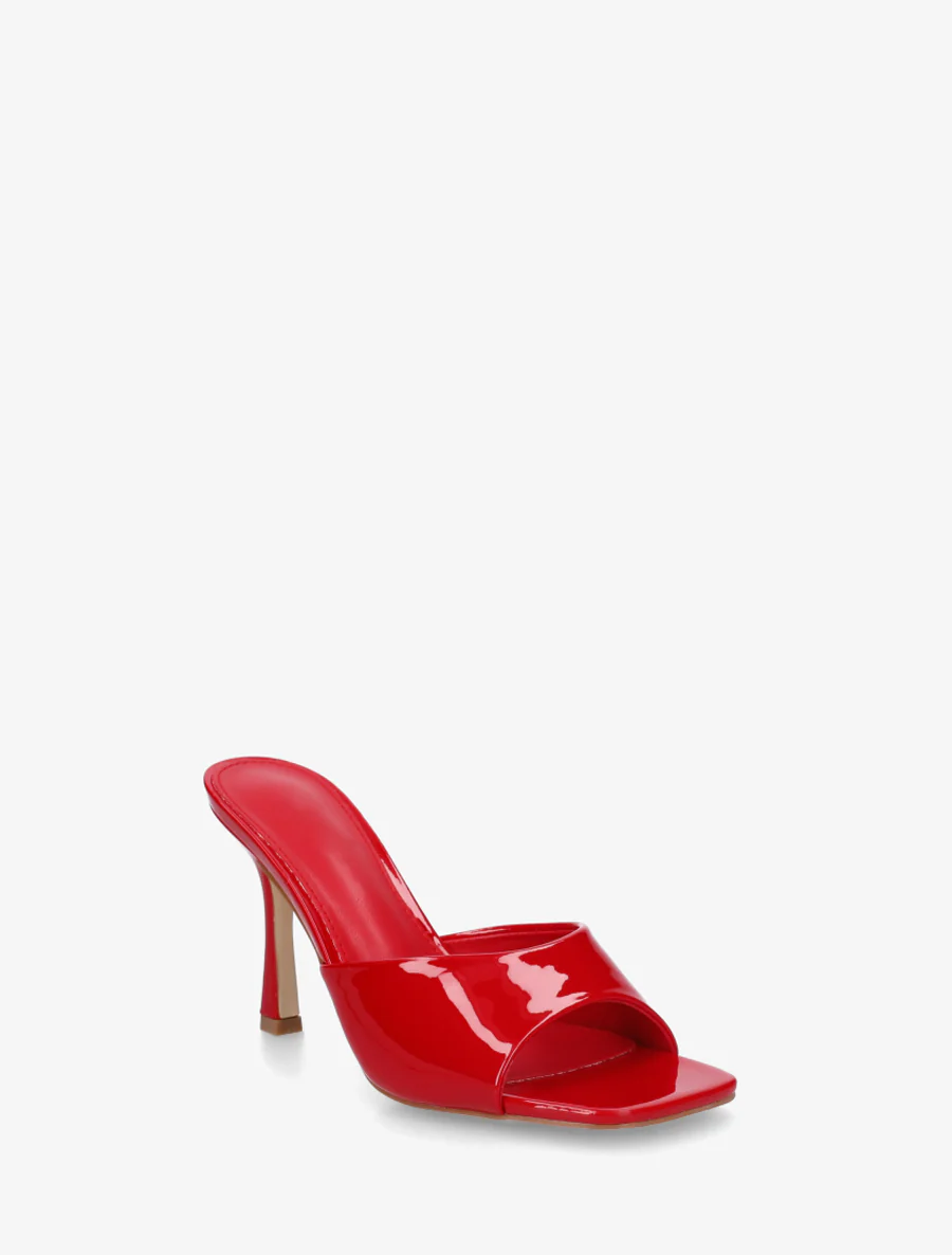 Gelakte naaldhakkenmuiltjes - Rood - Image 2