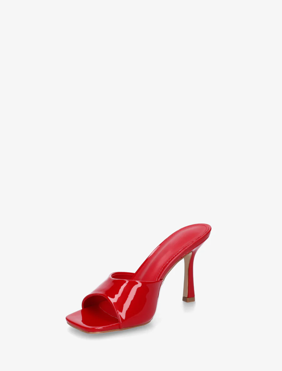 Gelakte naaldhakkenmuiltjes - Rood - Image 3
