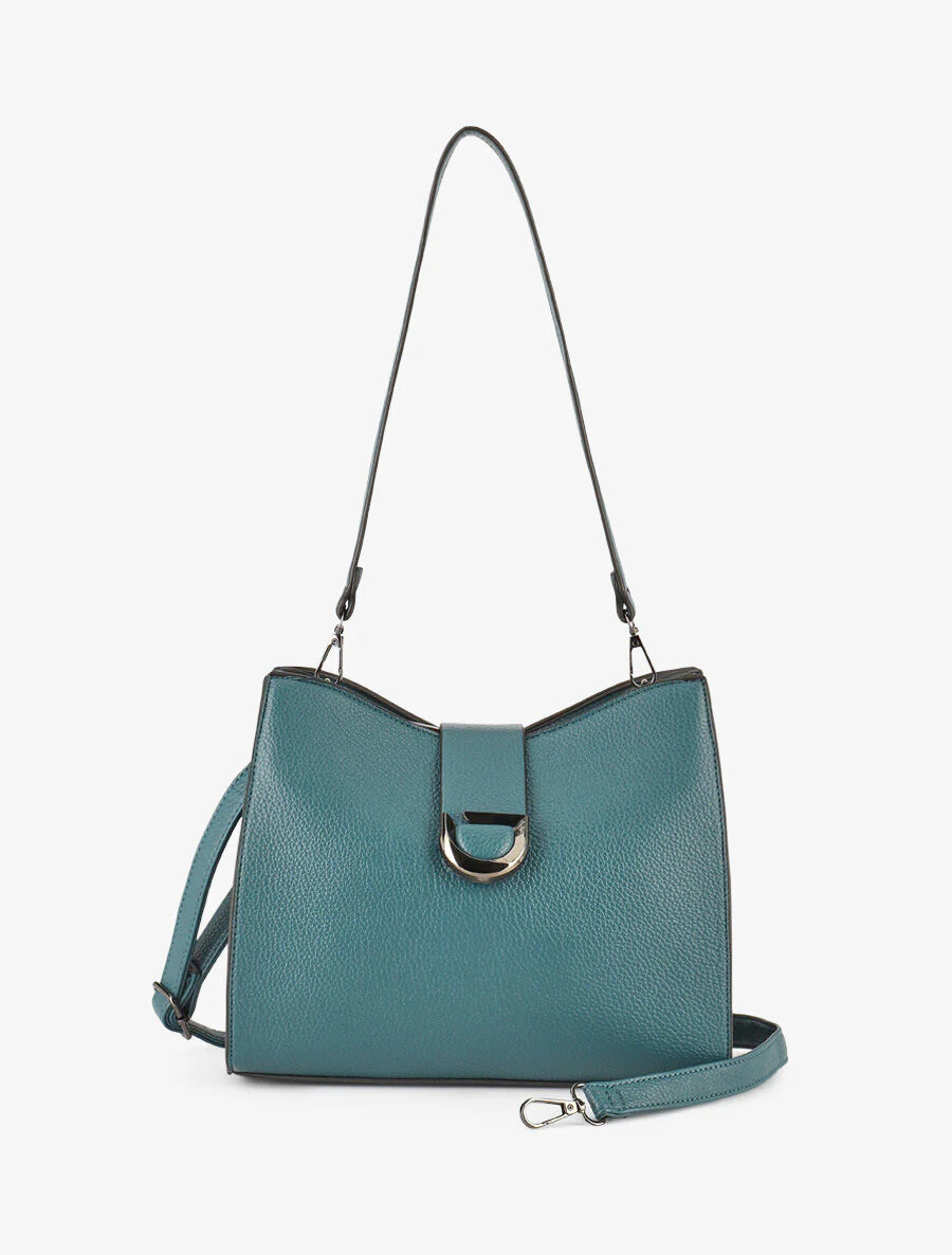 Georgina Handtas - Petrol blauw