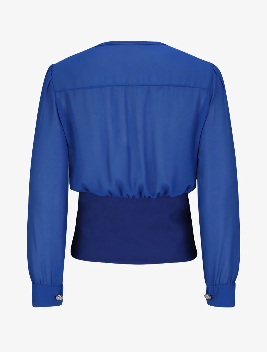 Gestyled knoopvrije coltrui - Kobaltblauw - Image 2