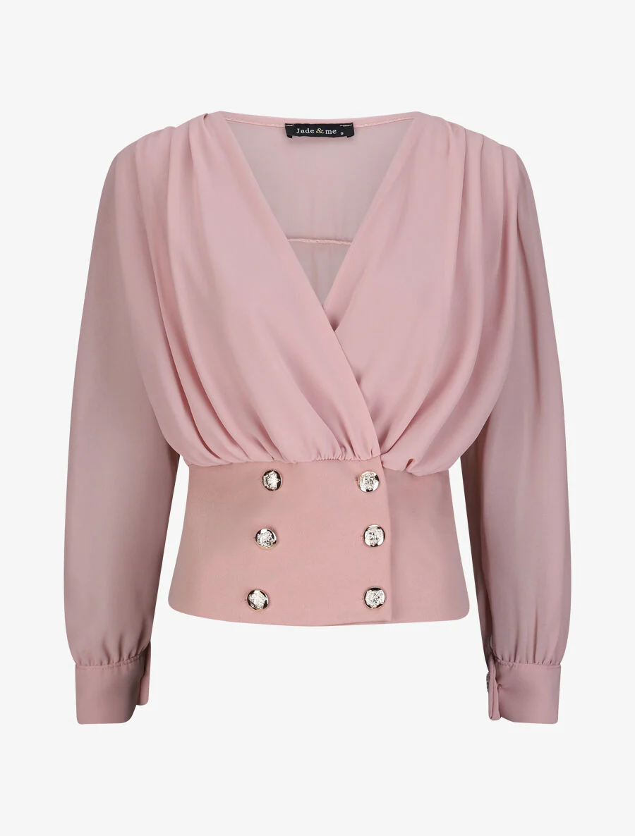 Gestyled knoopvrije coltrui - Roze