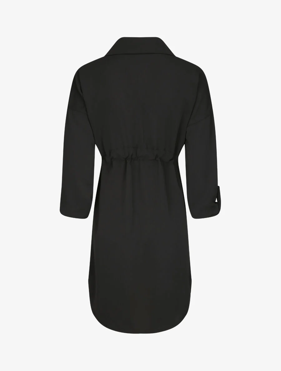 Gestylede knoopjesbloes - Zwart - Image 2