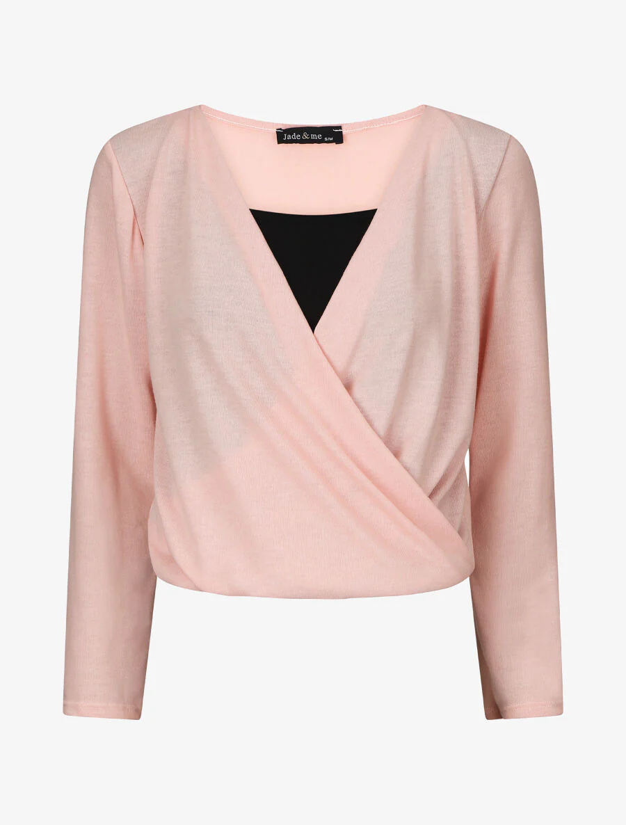 Gevoerde hoodie - Roze