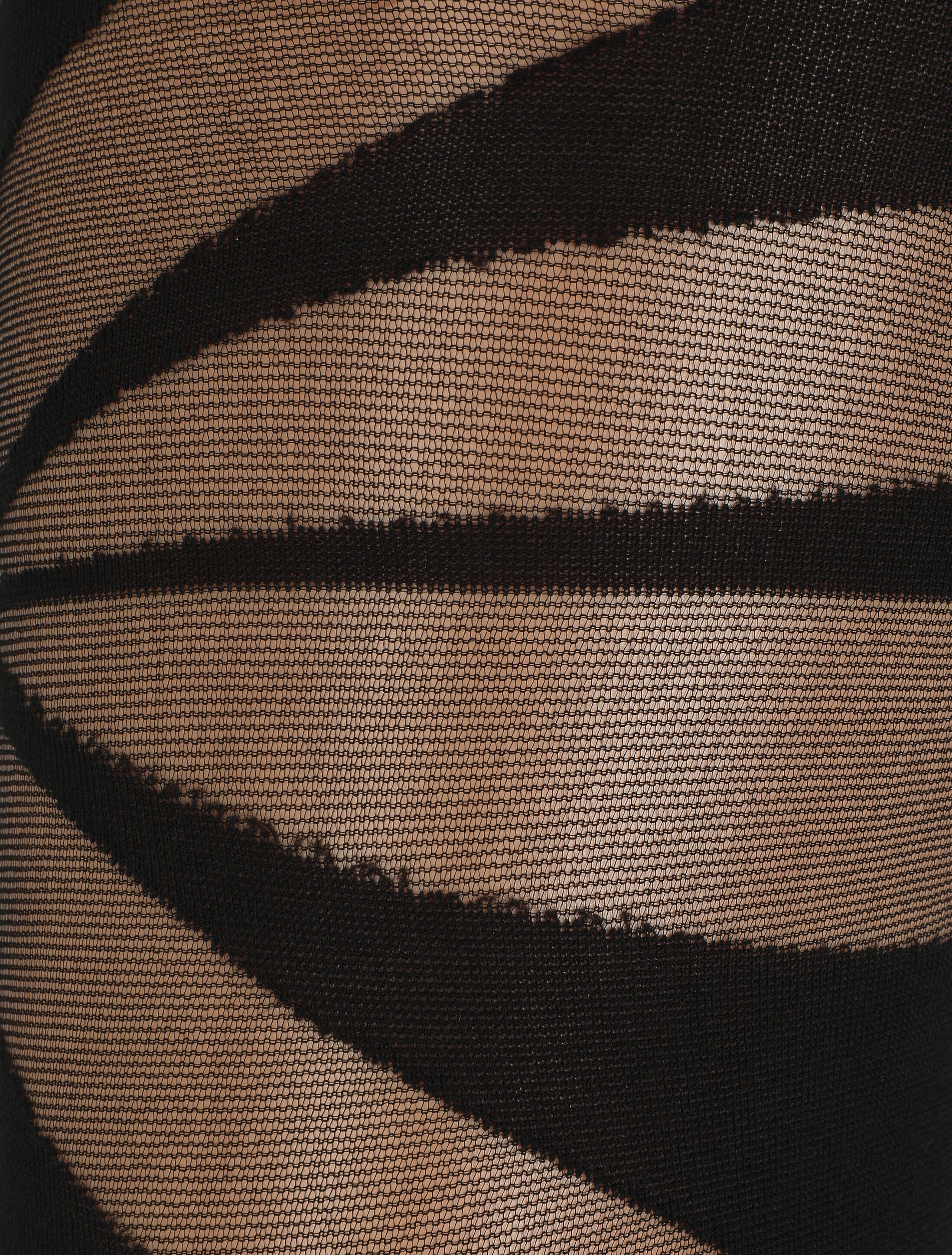 Grafische motief panty's - Zwart - Image 3