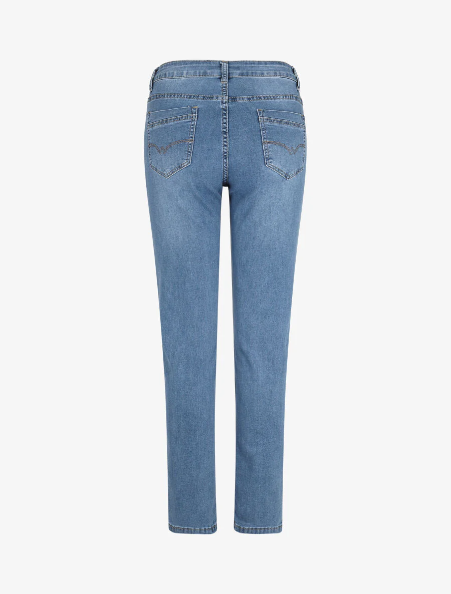 Grote maat jeans. recht model - lichtblauw - Image 2