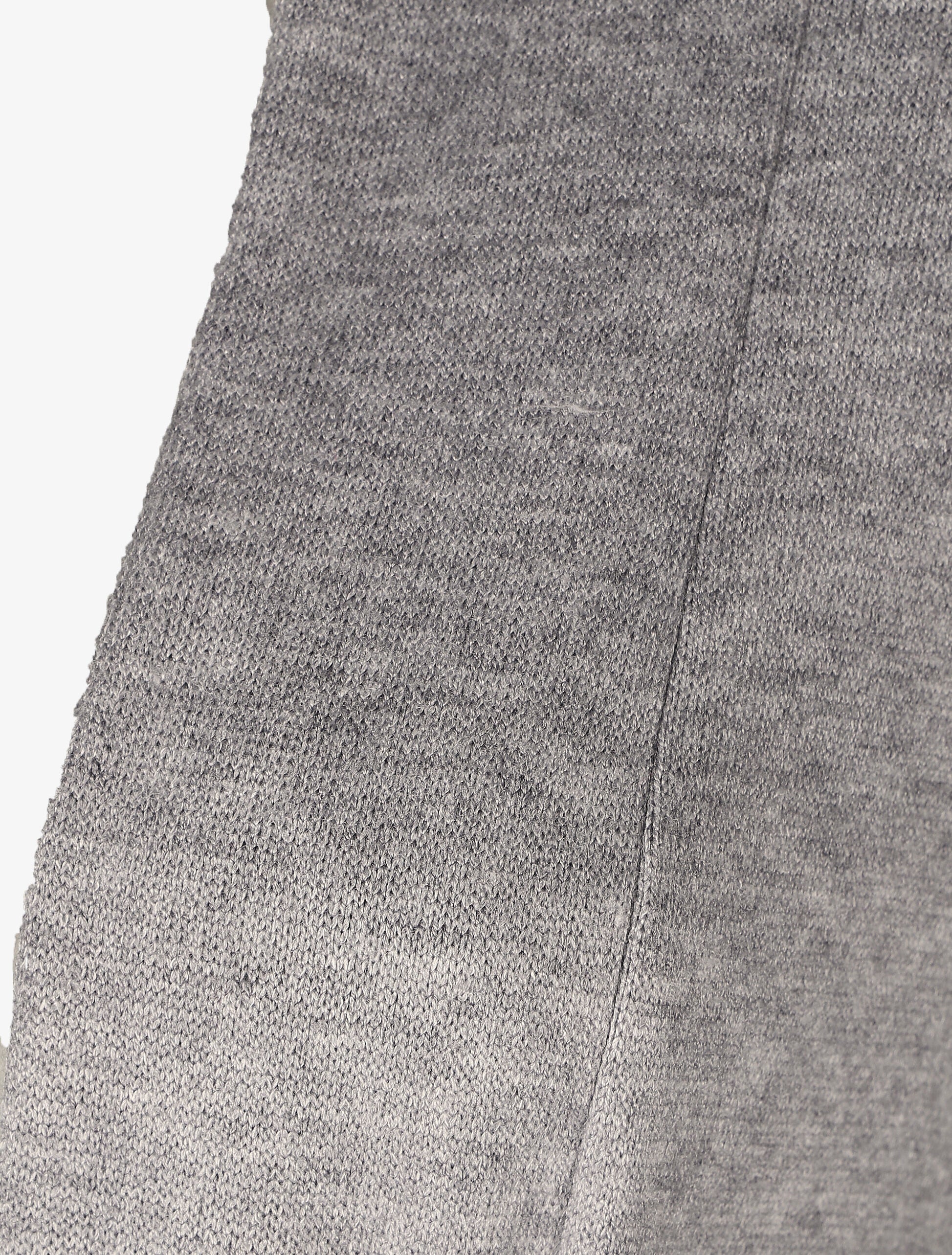 Halflang effen vest met riem - Grijs - Image 3