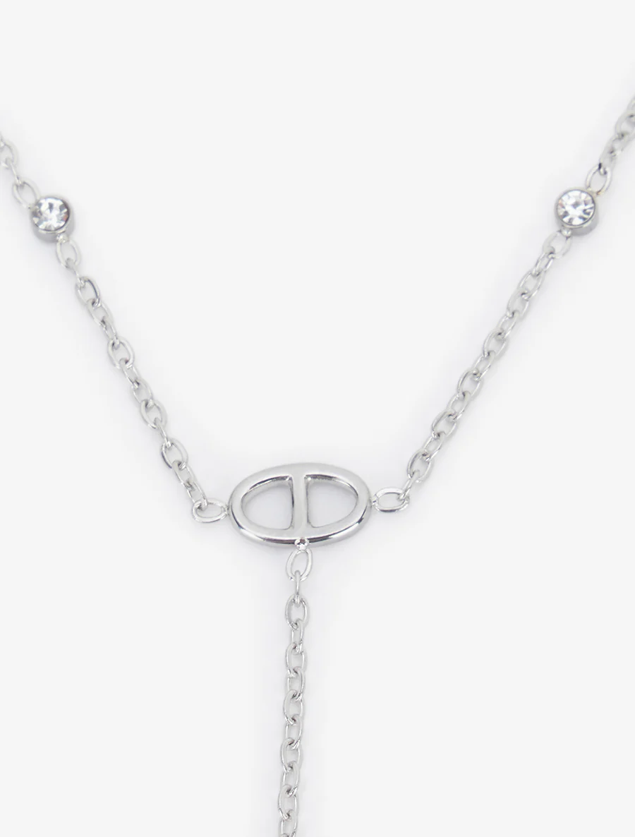 Handketting met ankerkettingschakels - Geld - Image 3