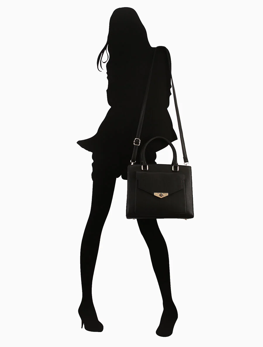 Handtas Agathe - Zwart - Image 5