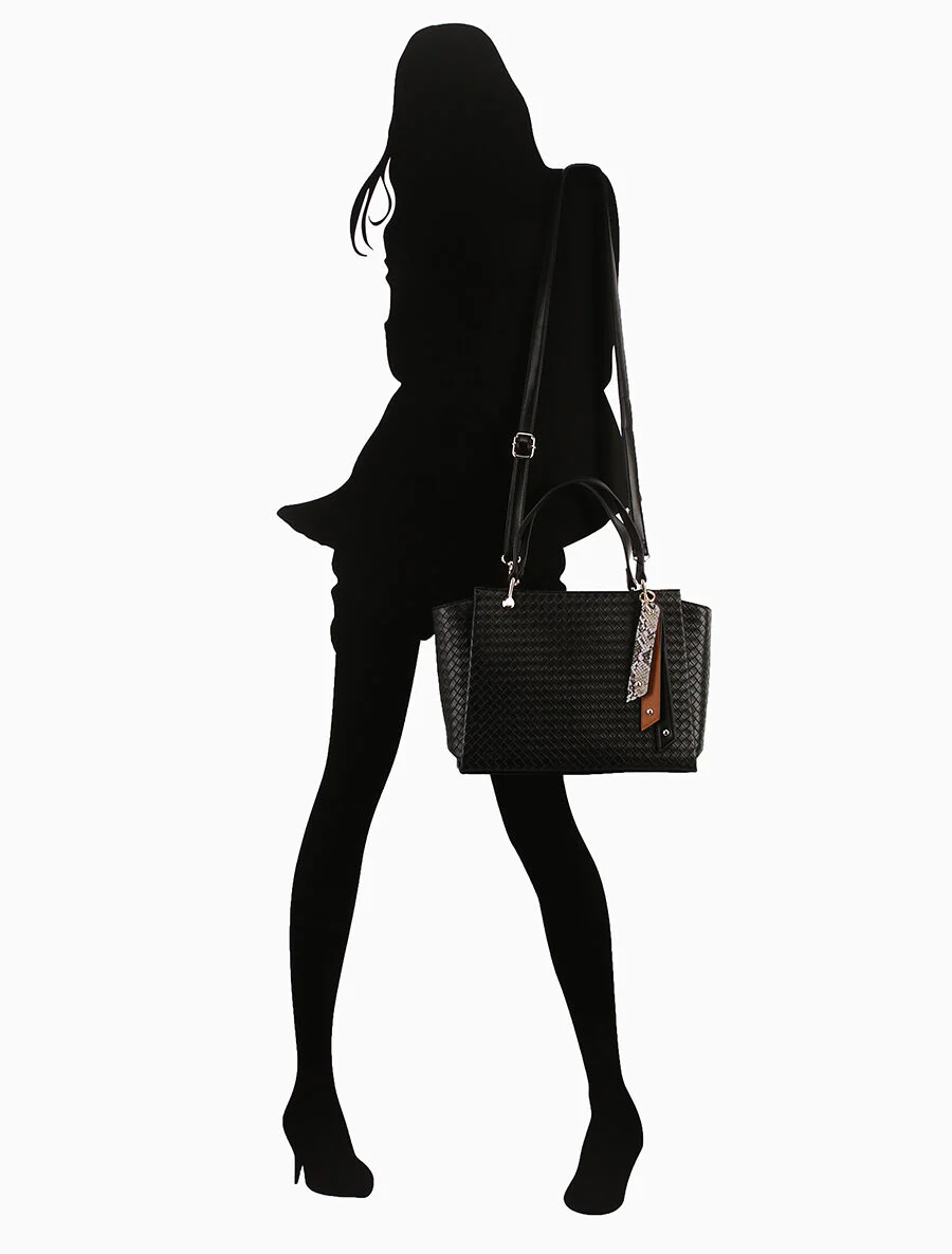 Handtas Caroline - Zwart - Image 5
