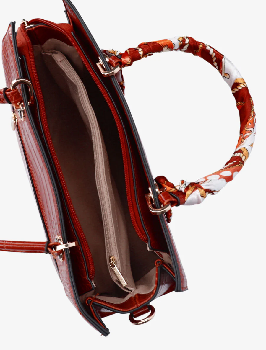 Handtas Cord�lia - rood - Image 4