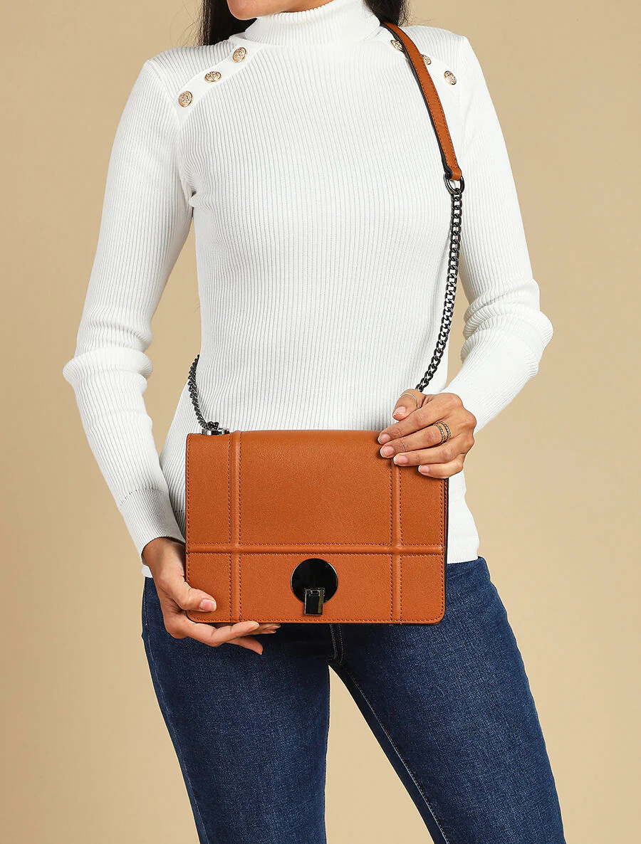 Handtas Dorota - Camel - Image 7