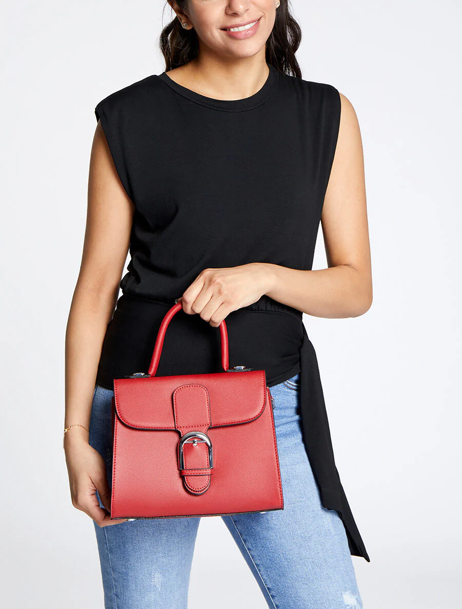 Handtas Elisabeth - Rood - Image 5