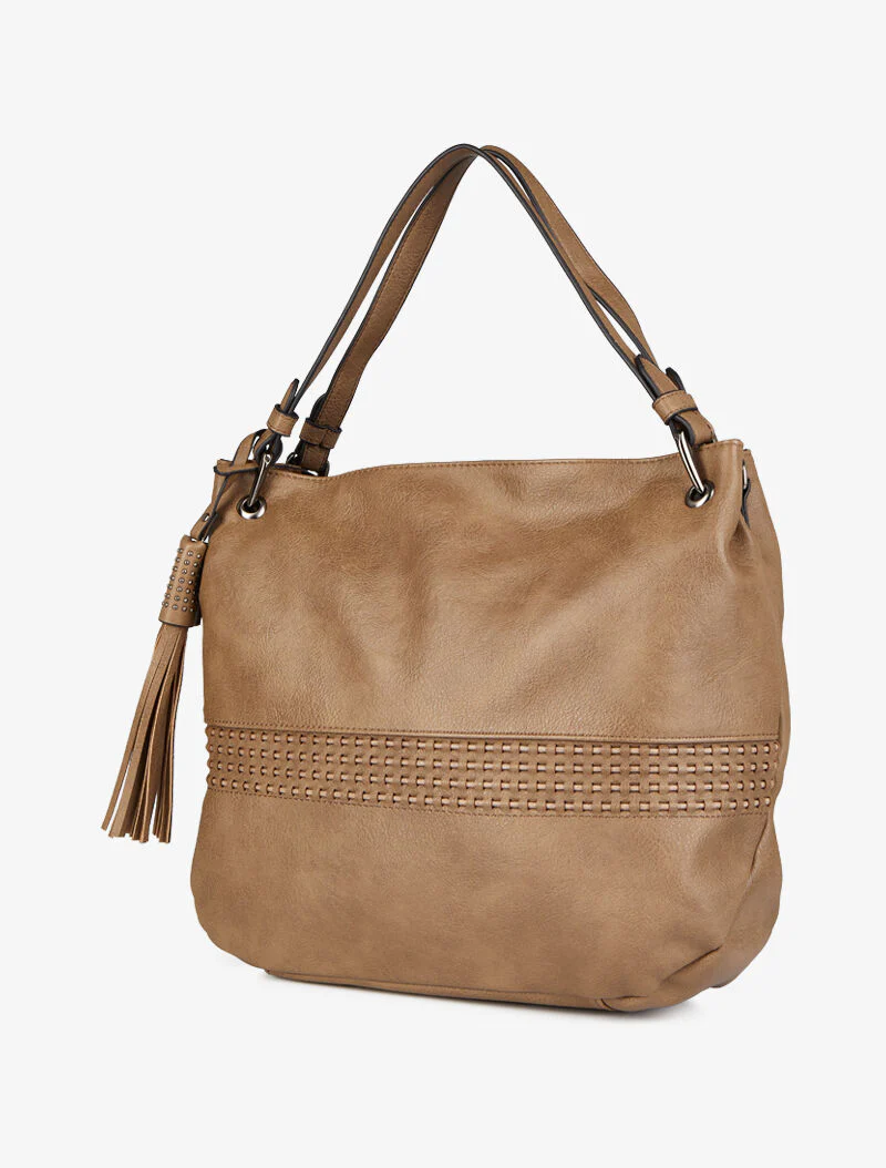 Elle handtas - Taupe - Image 2