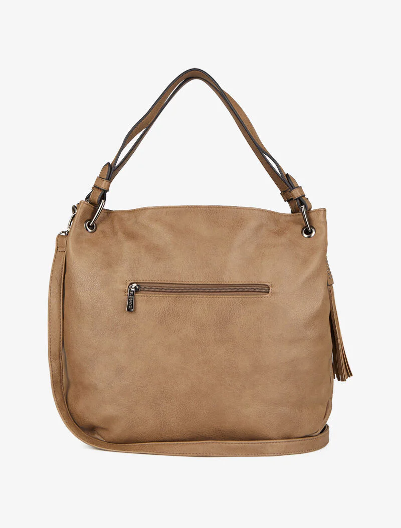 Elle handtas - Taupe - Image 3