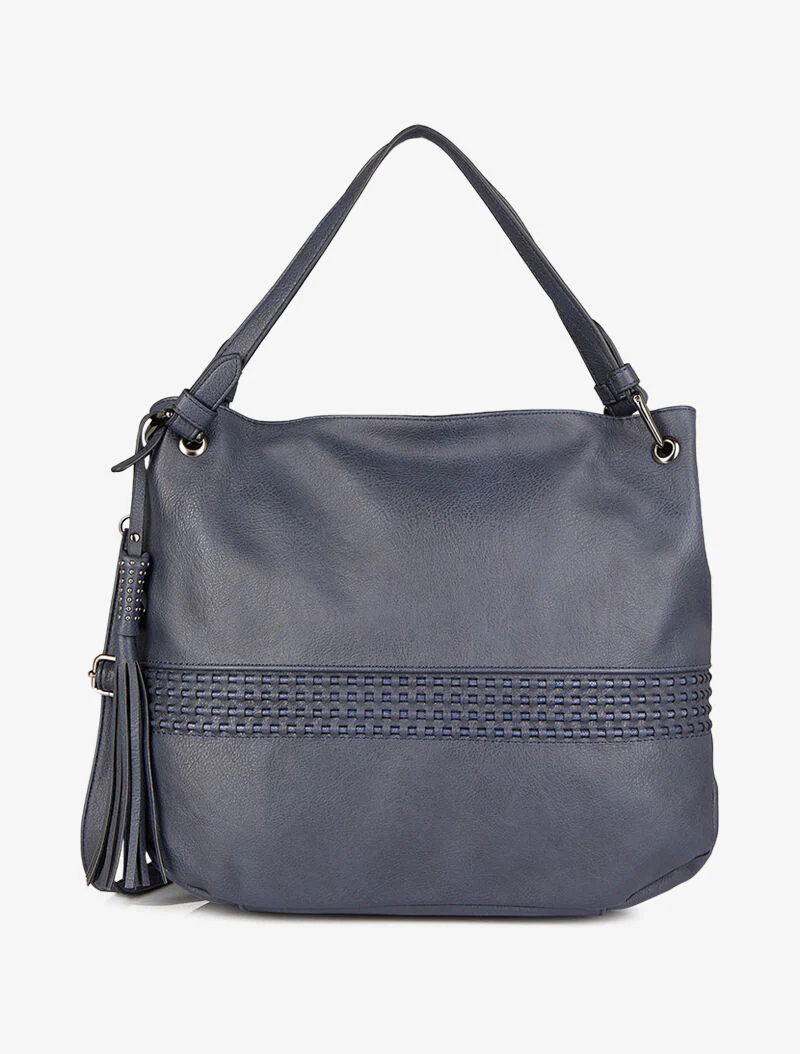 Elle handtas - Marineblauw