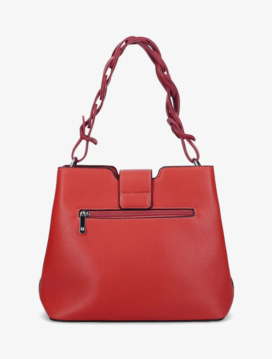 Handtas Héloïse - Rood - Image 3