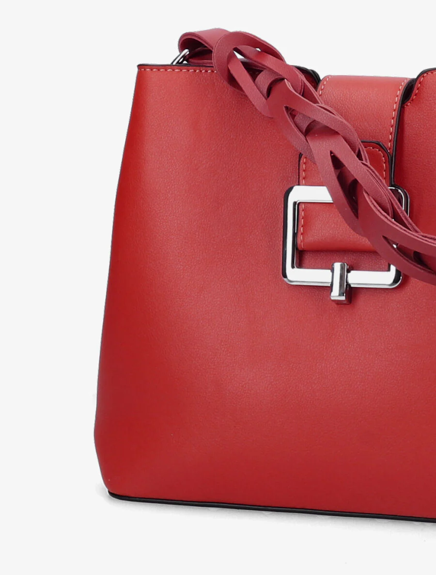 Handtas Héloïse - Rood - Image 4