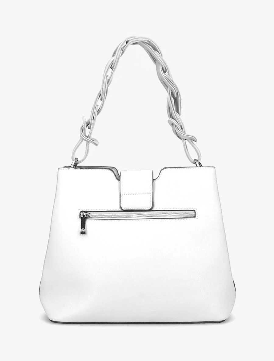 Handtas Héloïse - Wit - Image 3