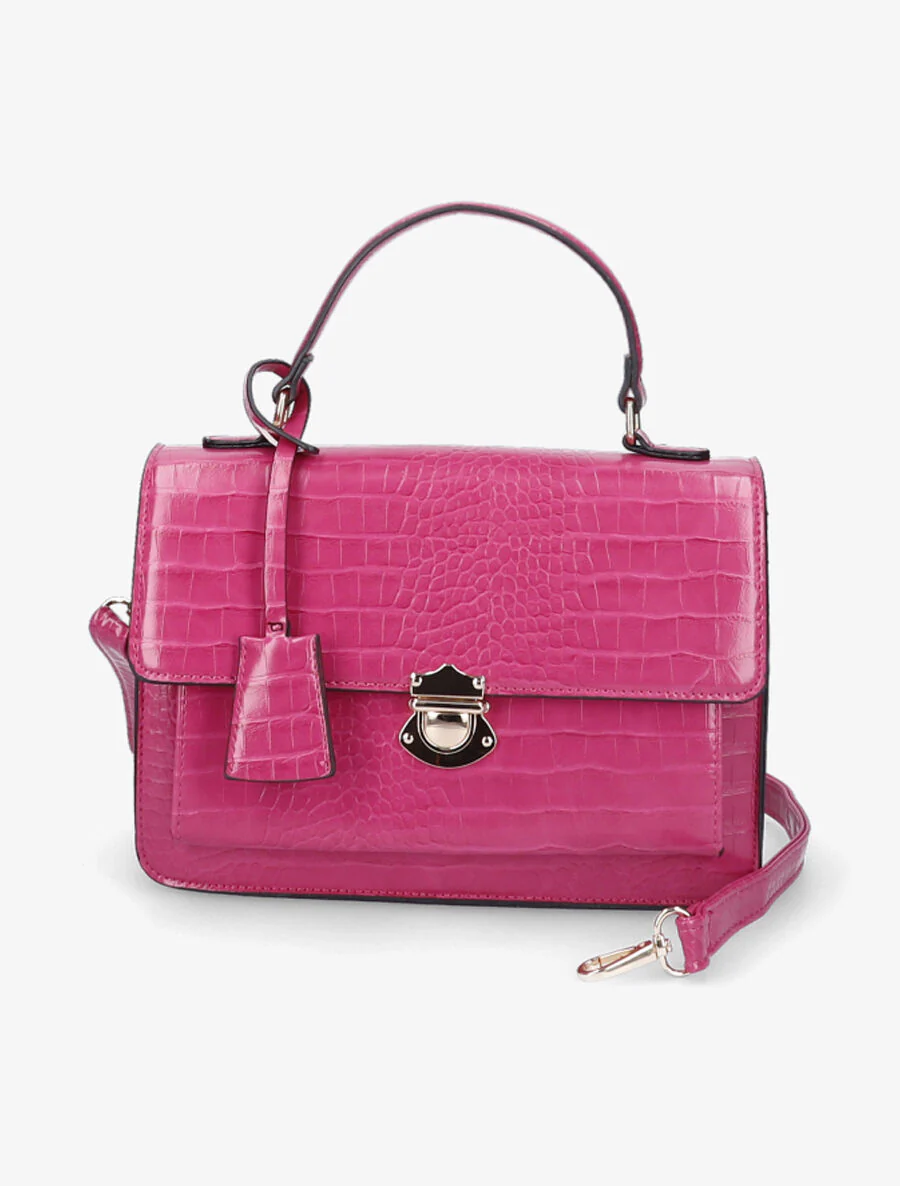 Handtas Leo - Fuchsia