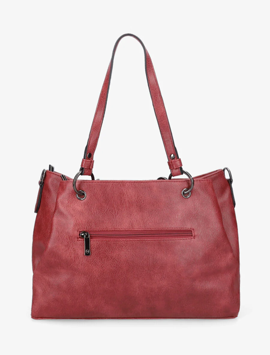 Handtas Loreto - Rood - Image 2
