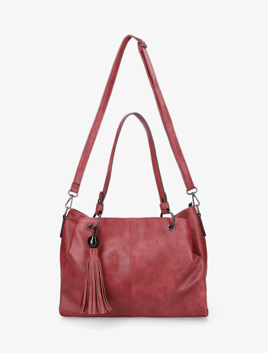 Handtas Loreto - Rood - Image 3