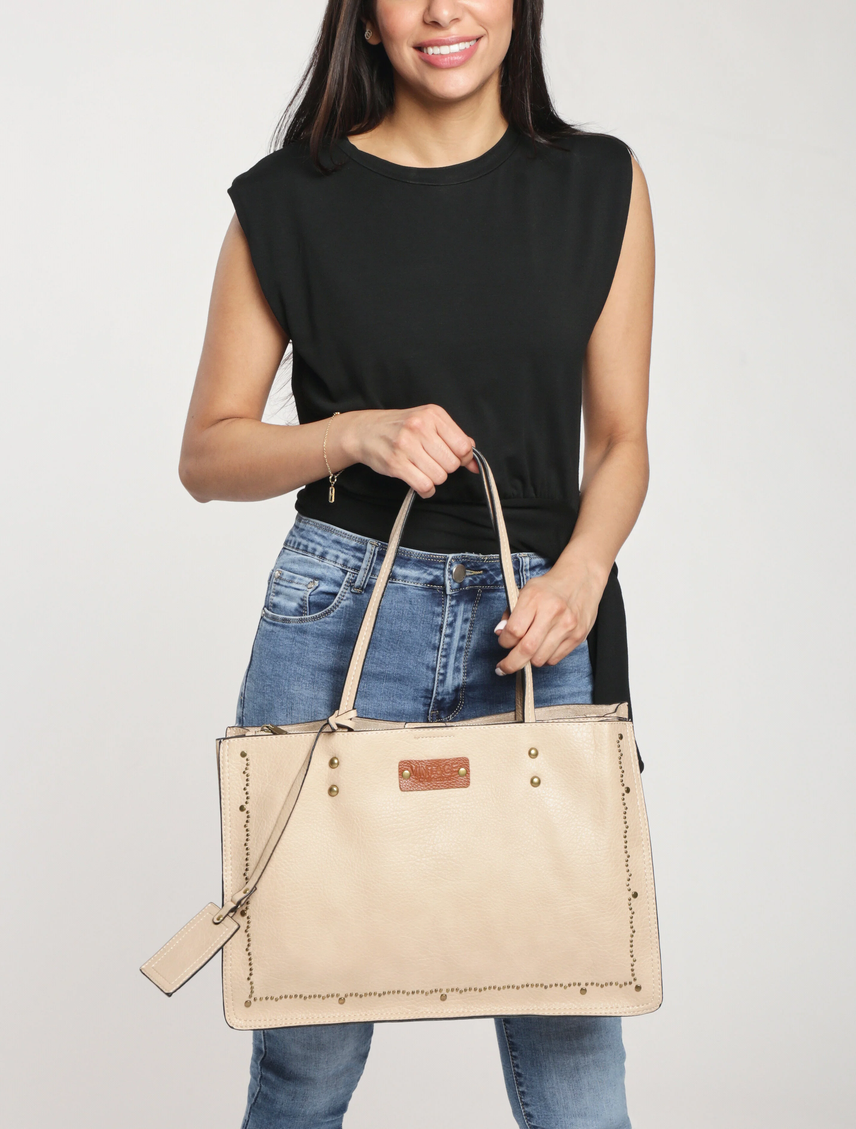 Handtas Ludovine - Beige - Image 5