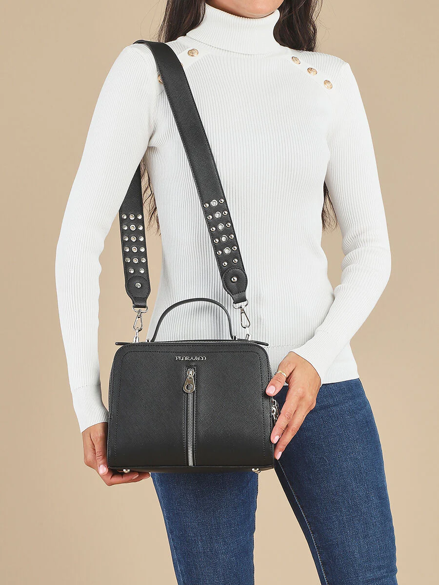 Handtas Mahima - Zwart - Image 7