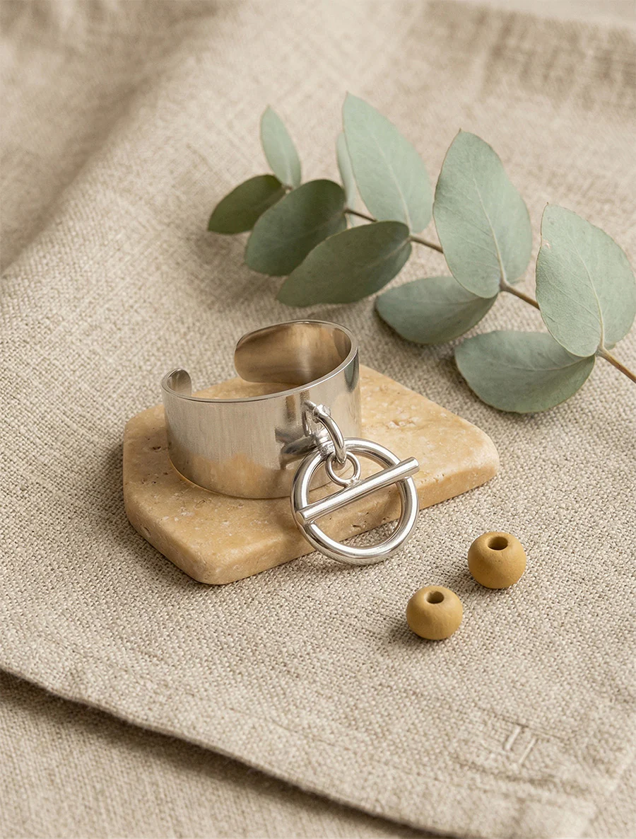 Hanger ring sluiting T - Geld