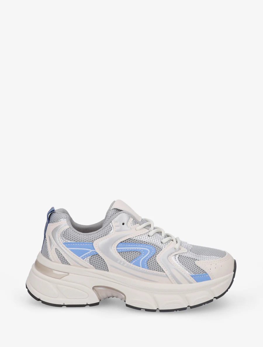 Hardloopschoenen van canvas stijl - Grijs