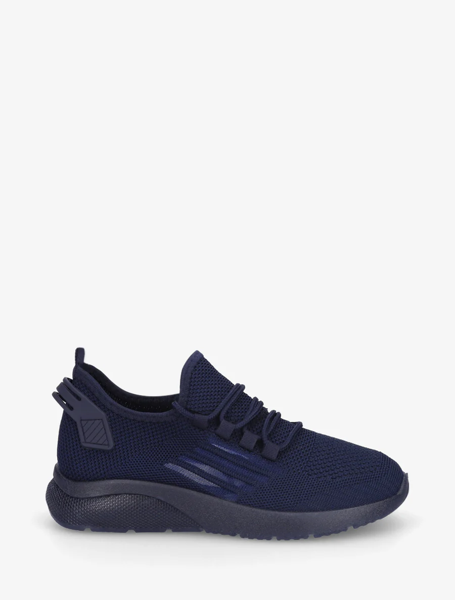 Hardloopschoenen van stof - Marine