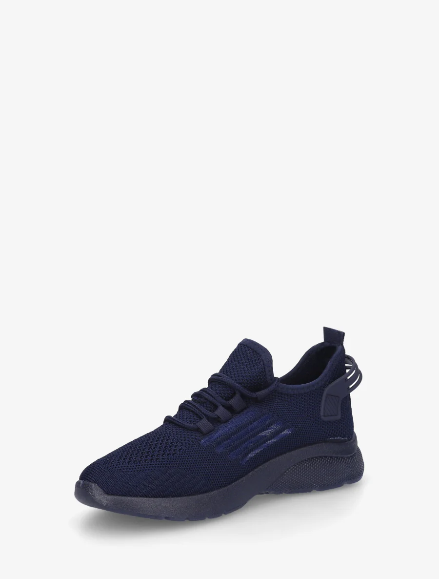 Hardloopschoenen van stof - Marine - Image 3
