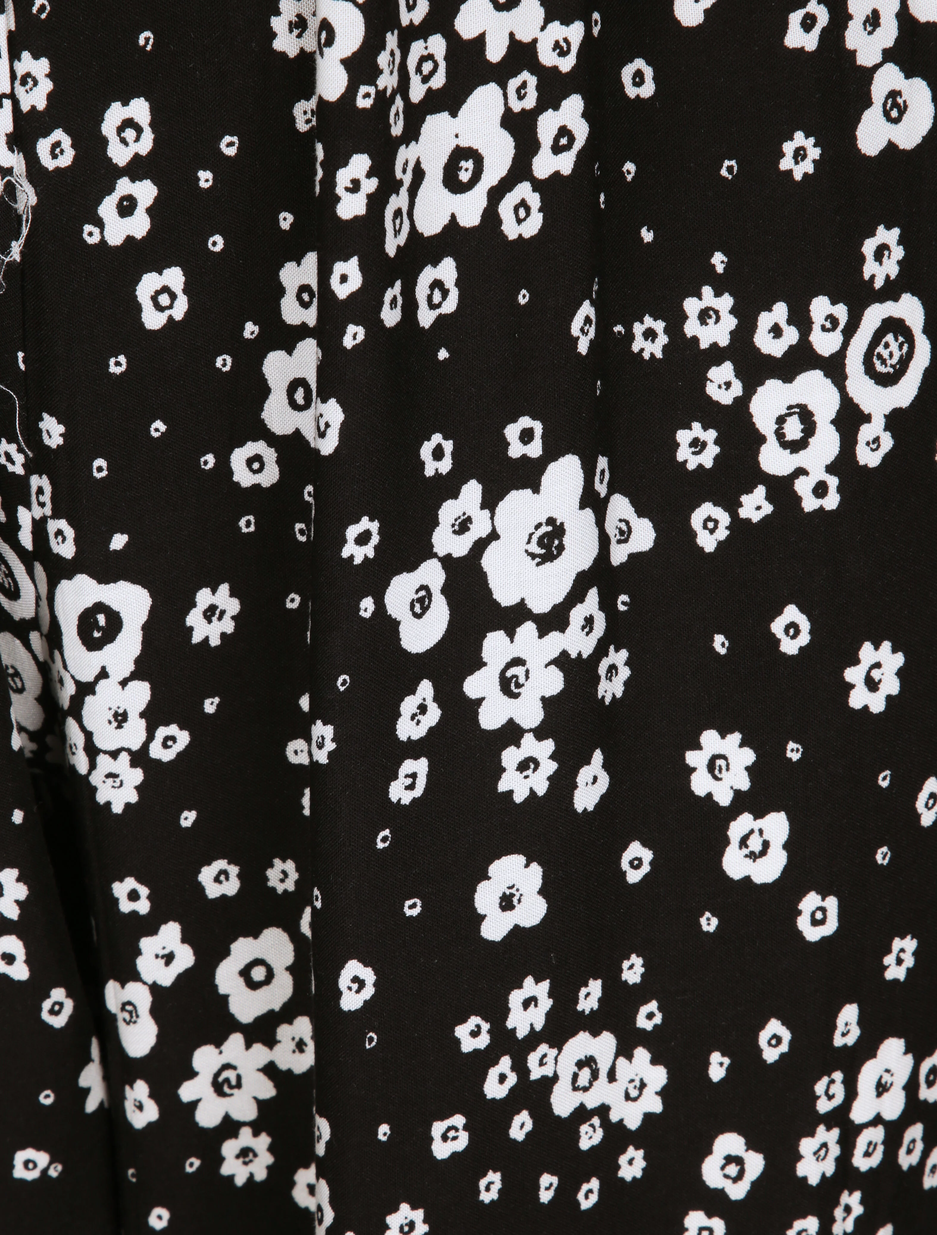 Harembroek met margrietmotieven - Zwart - Image 4