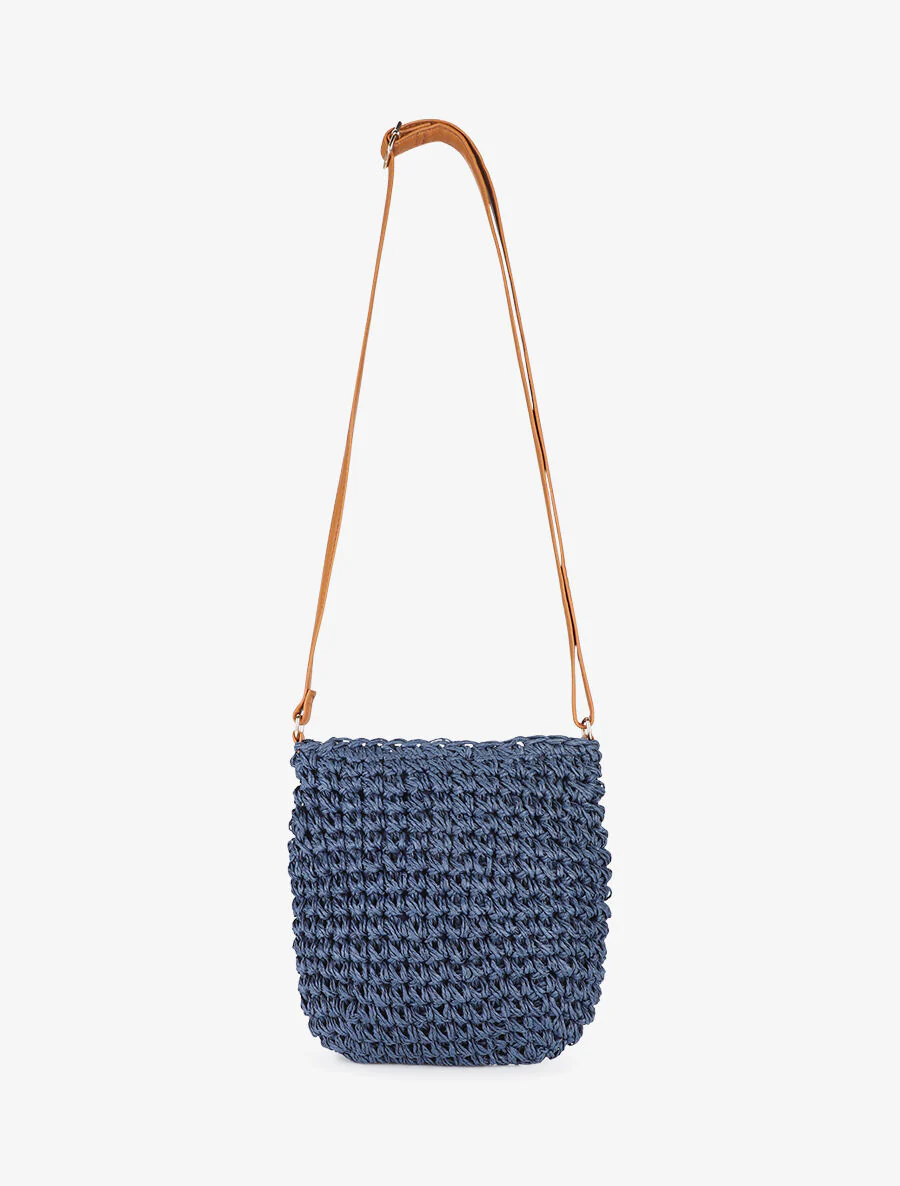 Hélène schoudertas - Marineblauw - Image 2