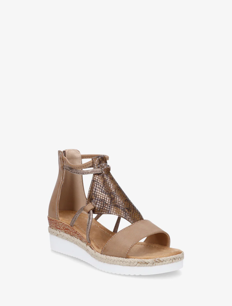 Iridescent sleehak sandalen - Mol - Image 2