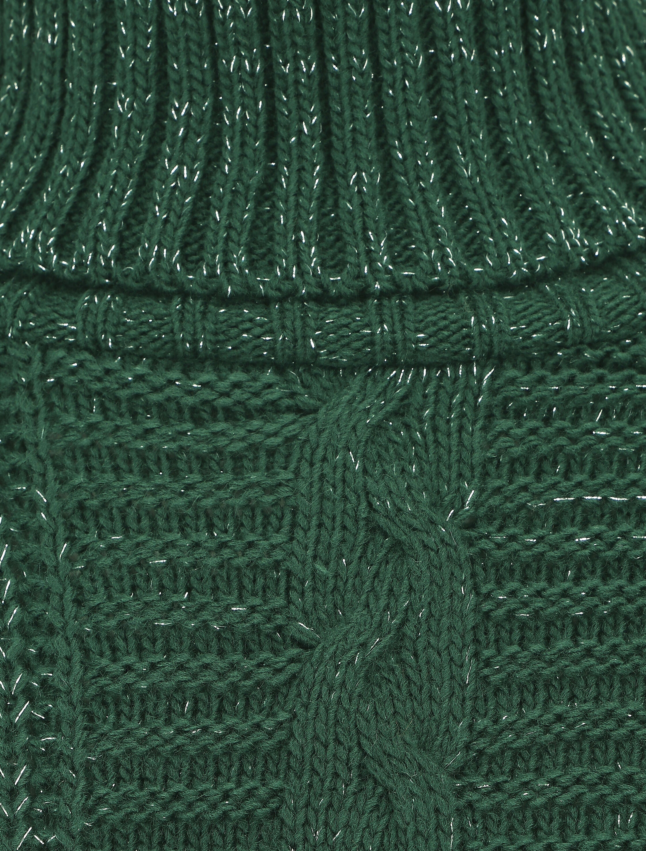 Iriserende coltrui in recht model - Dennengroen - Image 3