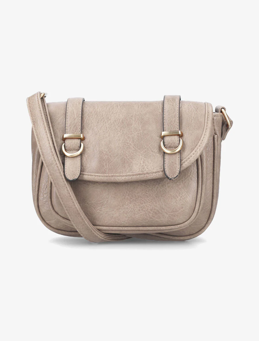 Janet schoudertas - Taupe