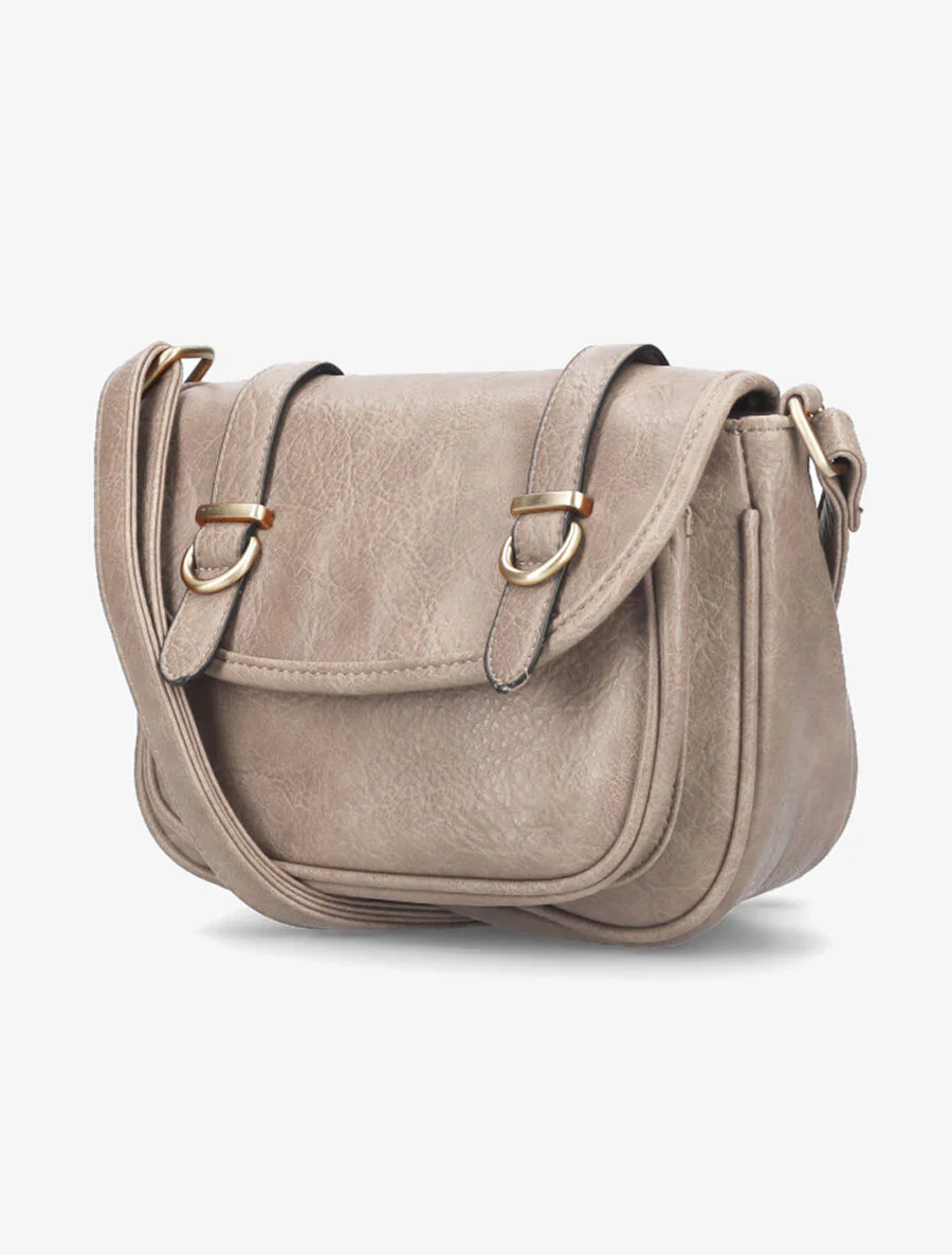 Janet schoudertas - Taupe - Image 2