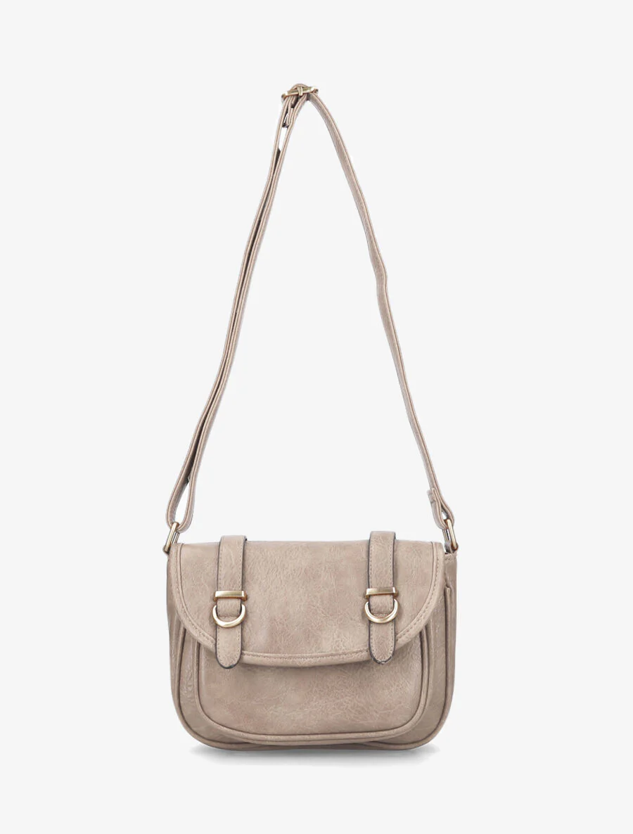 Janet schoudertas - Taupe - Image 4