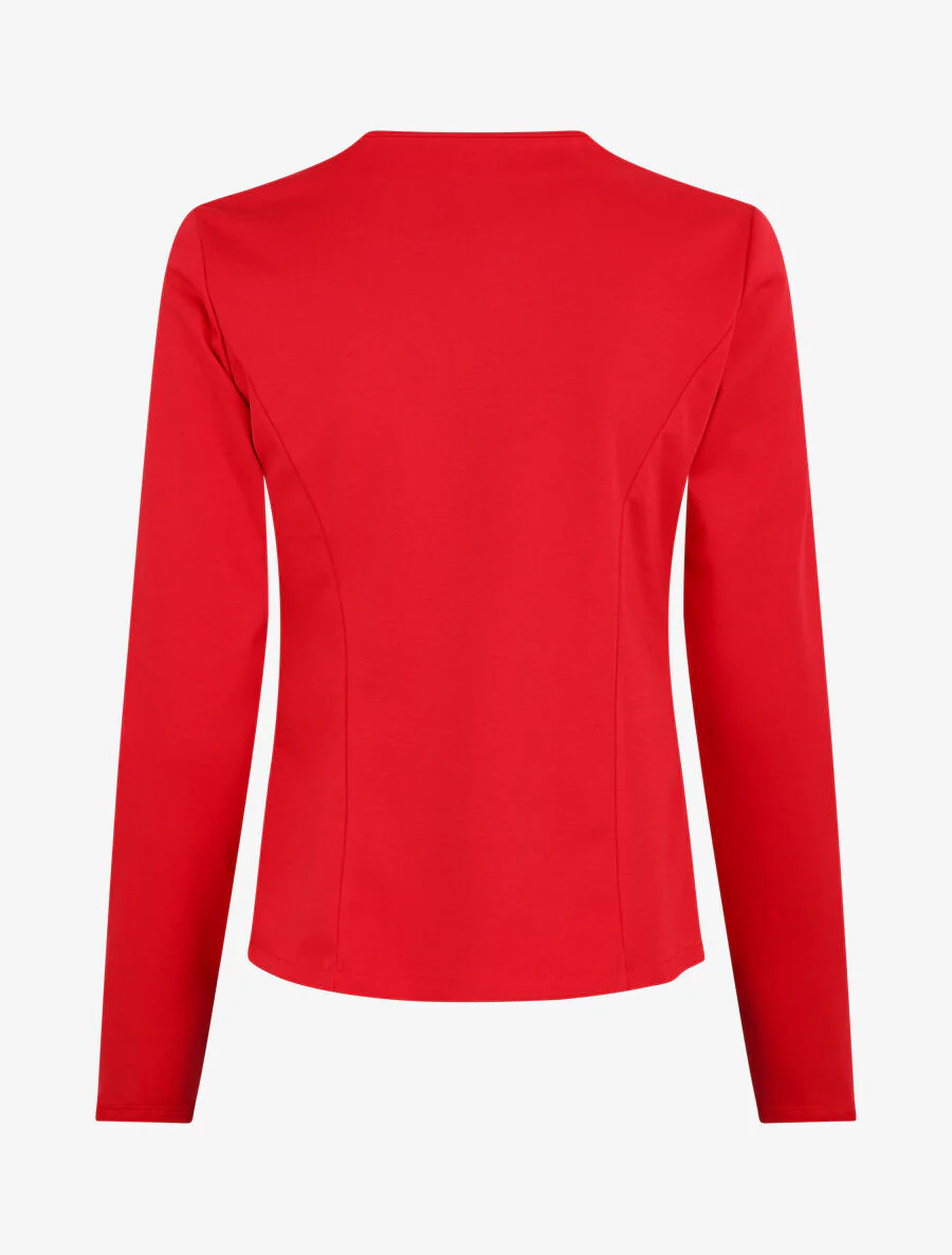 Jas met ritszakken - Rood - Image 2