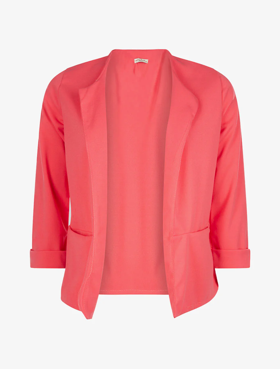 Jas met 3/4 mouwen - fuchsia