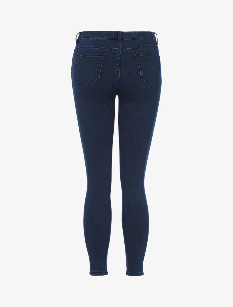 Jean 7/8 basic - marineblauw - Image 2