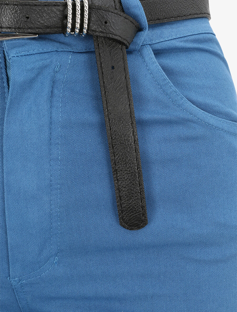Jean eenkleurig - Blauw - Image 3