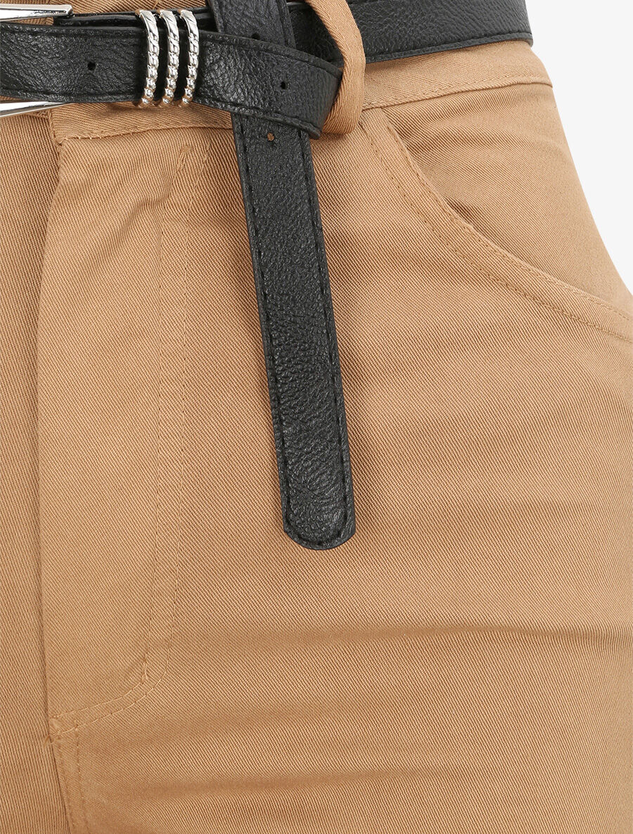 Jean eenkleurig - Kameel - Image 3