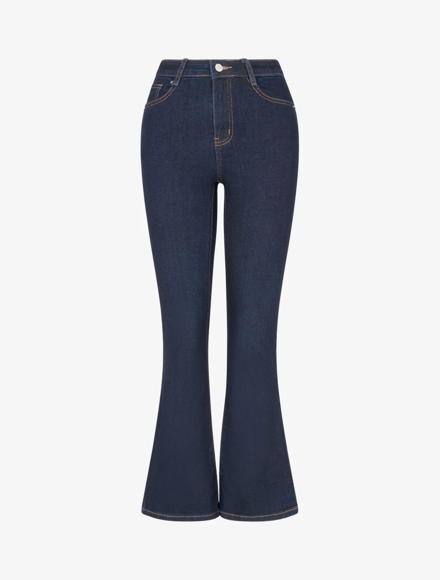 Jean klassieke flare fit - Blauw