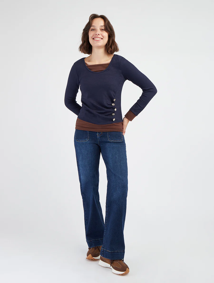 Jean klassieke rechte snit - Blauw - Image 4