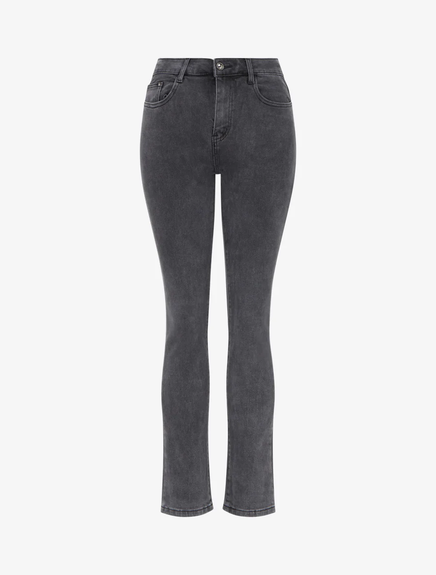 Jean klassieke slim fit - Antracietgrijs